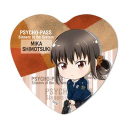 Psycho-Pass Sinners of the System TEKUTOKO Heart Can Badge Shimotsuki Mika