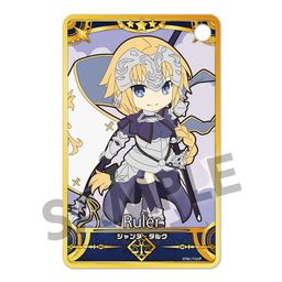 Pikuriru! Fate/Grand Order Pass Case Ruler / Jeanne d'Arc