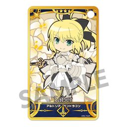 Pikuriru! Fate/Grand Order Pass Case Saber / Altria Pendragon (Lily)