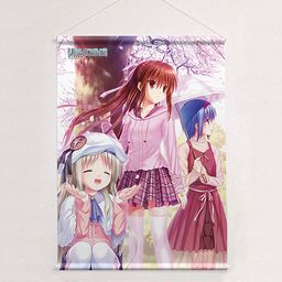 Little Busters! -Refrain- B2 Tapestry Rin & Kudo & Mio (72x51cm)