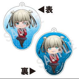Kakegurui xx Two Sides Key Chain Momobami Kirari Ver.