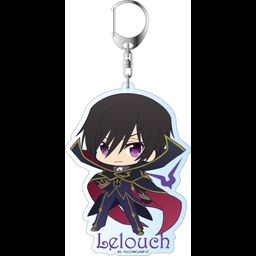 Code Geass Lelouch of the Re;Surrection Deka Key Chain Puni Chara Lelouch