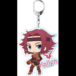 Code Geass Lelouch of the Re;Surrection Deka Key Chain Puni Chara Kallen Pilot Suit Ver.