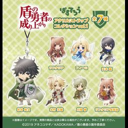 The Rising of the Shield Hero Pastel Style Acrylic Strap Collection Vol. 1 [SET OF 7]