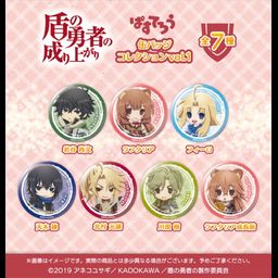 The Rising of the Shield Hero Pastel Style Can Badge Collection Vol. 1 [SET OF 7]