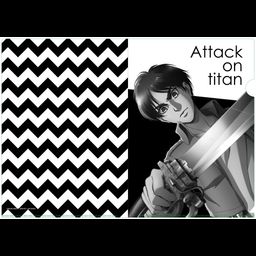 Attack on Titan A4 Clear File Eren 2