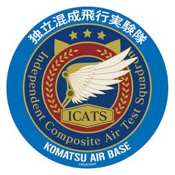 Girly Air Force I.C.A.T.S. Unit Magnet Sticker