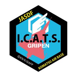 Girly Air Force I.C.A.T.S. Unit GG3 Durable Sticker