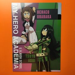 My Hero Academia 3 Pocket Clear File -Battle- Uraraka & Asui