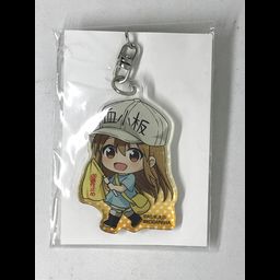 Cells at Work! TEKUTOKO Acrylic Key Chain Platelet, Flag