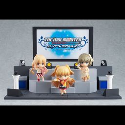 [Set Of 3] Nendoroid Petite Kaede, Anzu and Rika + Live Stage Set THE IDOLM@STER CINDERELLA GIRLS
