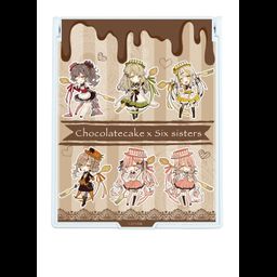 Deka Chara Mirror Chocolate Cake Six Sisters 01 Mini Character Group Design