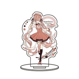 Chara Acrylic Figur Chocolate Cake Six Sisters 11 Strawberry & Sakura Chocolate Cake Strawberry