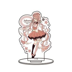 Chara Acrylic Figur Chocolate Cake Six Sisters 12 Strawberry & Sakura Chocolate Cake Sakura