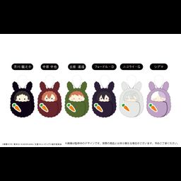 [Set of 6] Bungo Stray Dogs Kurumi Tapi-nui Plush Vol. 3 Rabbit Motif B ...