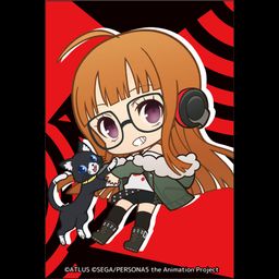 PERSONA5 the Animation Square Magnet Puni Chara Sakura Futaba