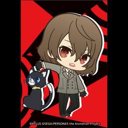 PERSONA5 the Animation Square Magnet Puni Chara Akechi Goro