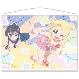 Wataten!: An Angel Flew Down to Me B2 Tapestry A Shirosaki Hana & Himesaka Noa Swimwear  (72x51cm)
