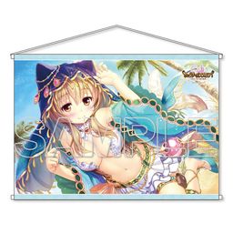 Iris Mysteria! Laura no Kossori Odemashi W Suede Tapestry (72x51cm)