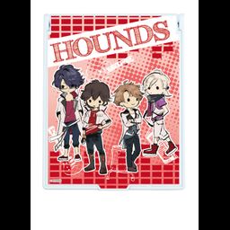 Deka Chara Mirror Ikemen Live Koi no Uta wo Kimi ni 01 HOUNDS (Graff Art Design)