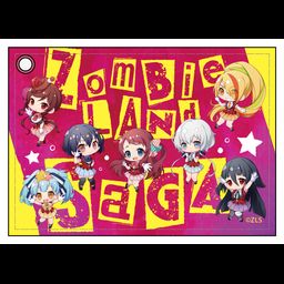 Zombie Land Saga Leather Pass Case C