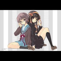 Bushiroad Rubber Mat Collection Vol. 307 Kadokawa Sneaker Bunko The Melancholy of Haruhi Suzumiya Haruhi & Nagato