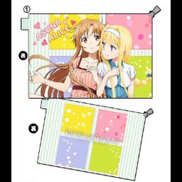 Sword Art Online -Alicization- Water-repellent Pouch Asuna & Alice