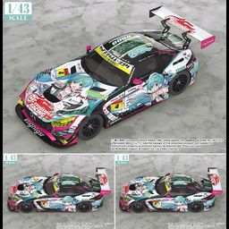 1/43rd Scale Miniature Car Good Smile Hatsune Miku AMG: 2019 Ver.