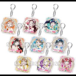 Love Live! Sunshine!! Acrylic Trading Key Ring Ver. 6 [SET OF 9]