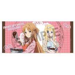 Sword Art Online -Alicization- Microfiber Sports Towel Asuna & Alice Valentine Ver. (90x40cm)