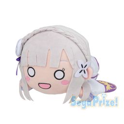 Mega Jumbo Nesoberi Nuigurumi Plush Emilia - Ver.1.5 (40x22cm)