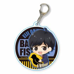 Banana Fish GyuGyutto Choi Deka Acrylic Key Chain Okumura Eiji