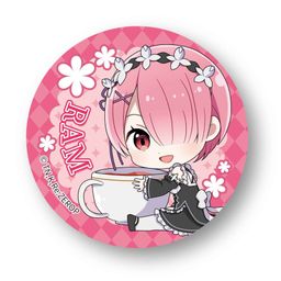 Re:Zero kara Hajimeru Isekai Seikatsu GyuGyutto Can Badge Ram Tea Cup