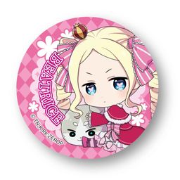 Re:Zero kara Hajimeru Isekai Seikatsu GyuGyutto Can Badge Beatrice Puck