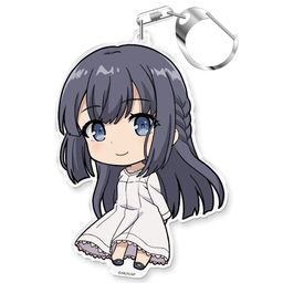Seishun Buta Yaro wa Bunny Girl-senpai no Yume wo Minai Puni Colle! Key Chain Makinohara Shoko