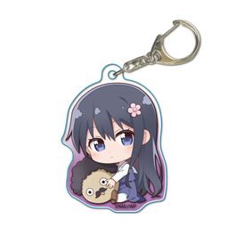 Wataten!: An Angel Flew Down to Me GyuGyutto Acrylic Key Chain Shirosaki Hana