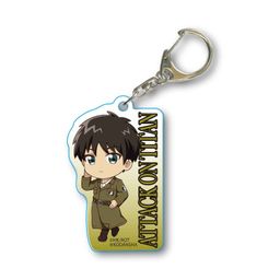 Attack on Titan Season 3 TEKUTOKO Acrylic Key Chain Eren Jaeger Coat