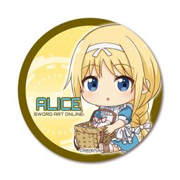 Sword Art Online -Alicization- GyuGyutto Can Badge Alice 11 years old