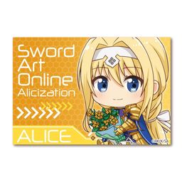 Sword Art Online -Alicization- GyuGyutto Big Square Can Badge Alice