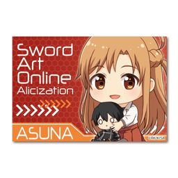 Sword Art Online -Alicization- GyuGyutto Big Square Can Badge Yuki Asuna