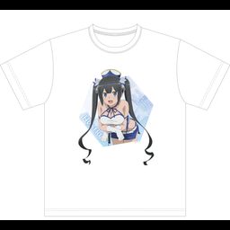 Is It Wrong to Try to Pick Up Girls in a Dungeon?: Arrow of the Orion Original Illustration Hestia T-shirt (M/L/XL Size)
