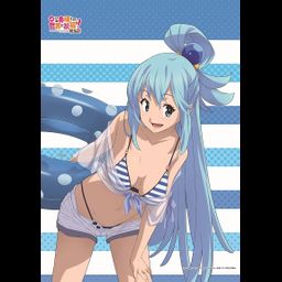 Kono Subarashii Sekai ni Shukufuku wo! Kurenai Densetsu Original Illustration Aqua B2 Tapestry (72x51cm)