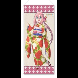 Yurucamp Original Illustration Nadeshiko Japanese Crepe Style Big Tapestry