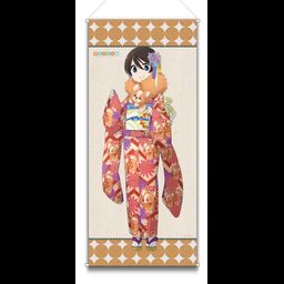 Yurucamp Original Illustration Ena Japanese Crepe Style Big Tapestry