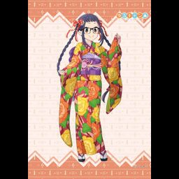 Yurucamp Original Illustration Chiaki B2 Tapestry (72x51cm)