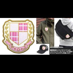 The Idolmaster Cinderella Girls Pink Check School Removable Patch