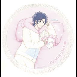 Sanrio Danshi Soine Round Towel Mizuno Yu
