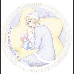 Sanrio Danshi Soine Round Towel Nishimiya Ryo