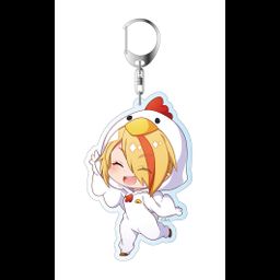 Zombie Land Saga Deka Key Chain Nikaido Saki Kimi no Kokoro ni Nice Bird Saga Ver.