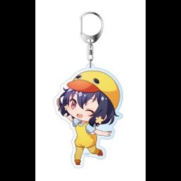 Zombie Land Saga Deka Key Chain Mizuno Ai Kimi no Kokoro ni Nice Bird Saga Ver.